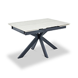 Vista 120 180cm Extending Ceramic Dining Table from Roseland Furniture