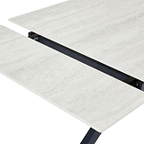 Vista 120 180cm Extending Ceramic Dining Table from Roseland Furniture