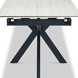 Vista 120 180cm Extending Ceramic Dining Table from Roseland Furniture