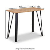 Newbury 120cm Dining Table from Roseland Furniture