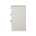 Bramwell 3 Drawer Bedside Grey from Roseland Furniture