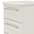 Bramwell 5 Drawer Tallboy Grey from Roseland Furniture