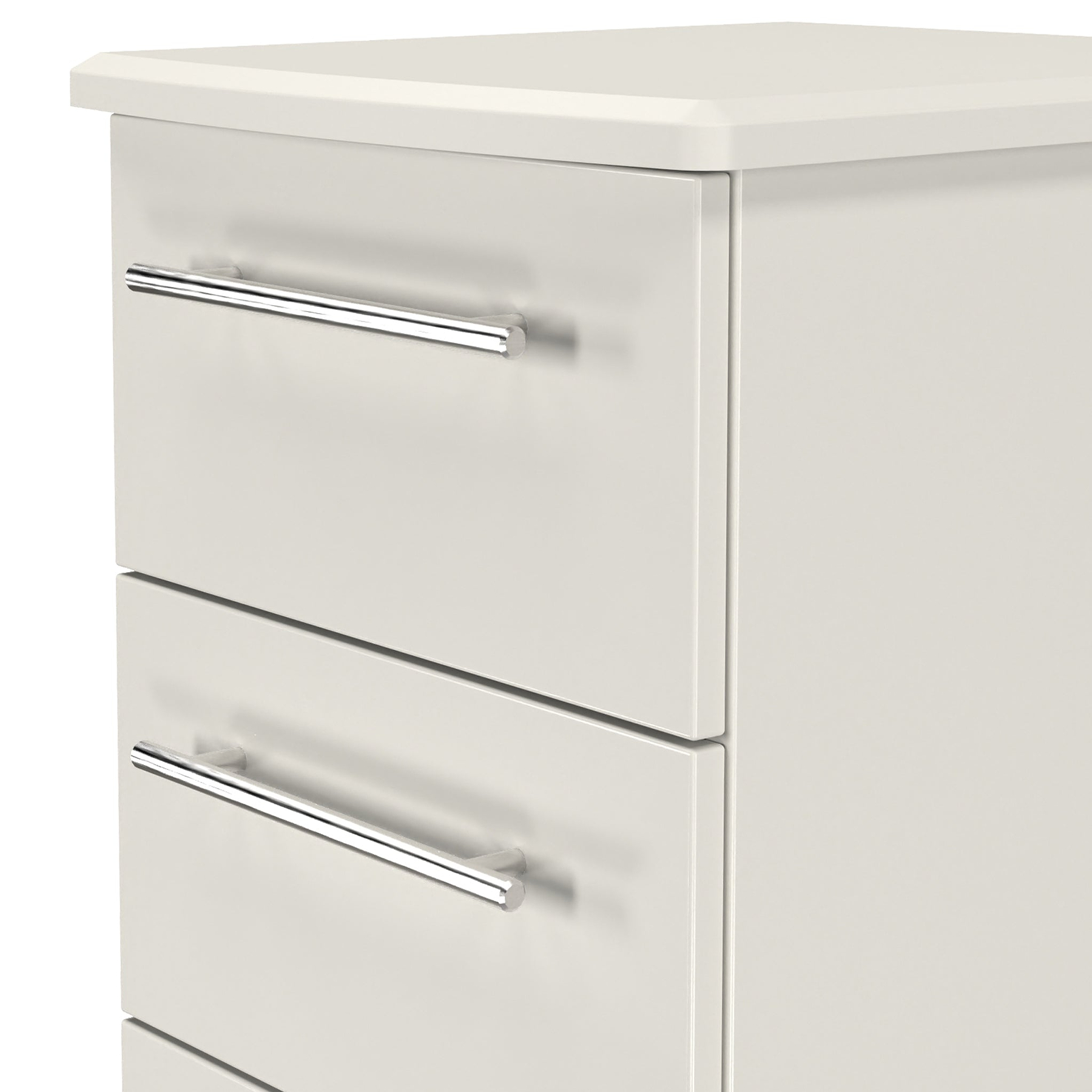 Bramwell 5 Drawer Tallboy Grey from Roseland Furniture