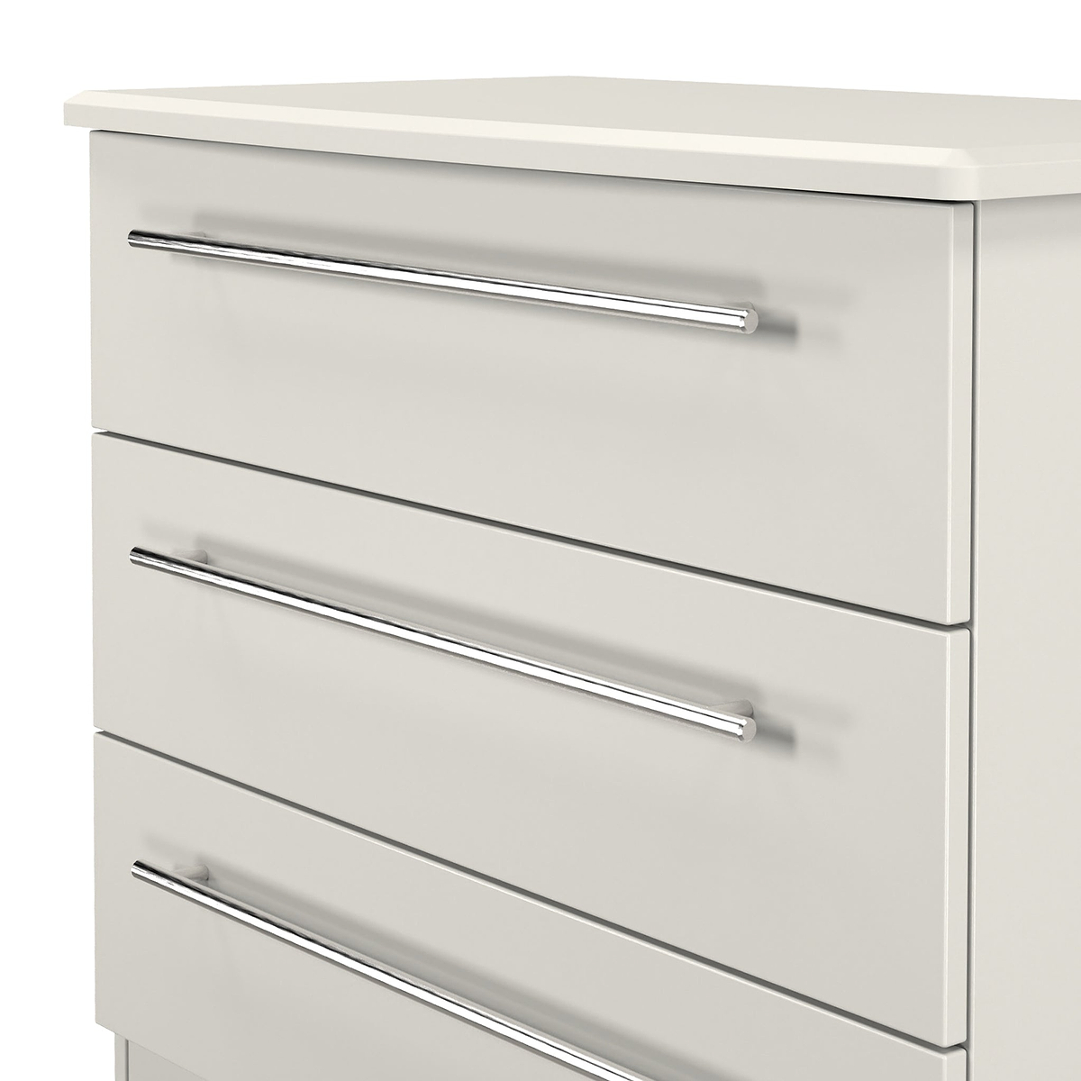 Bramwell 3 Drawer Chest Grey from Roseland Furniture