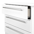 Bramwell 3 Drawer Chest White from Roseland Furniture
