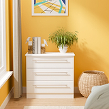 Bramwell 3 Drawer Chest White from Roseland Furniture