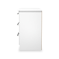 Bramwell 3 Drawer Chest White from Roseland Furniture