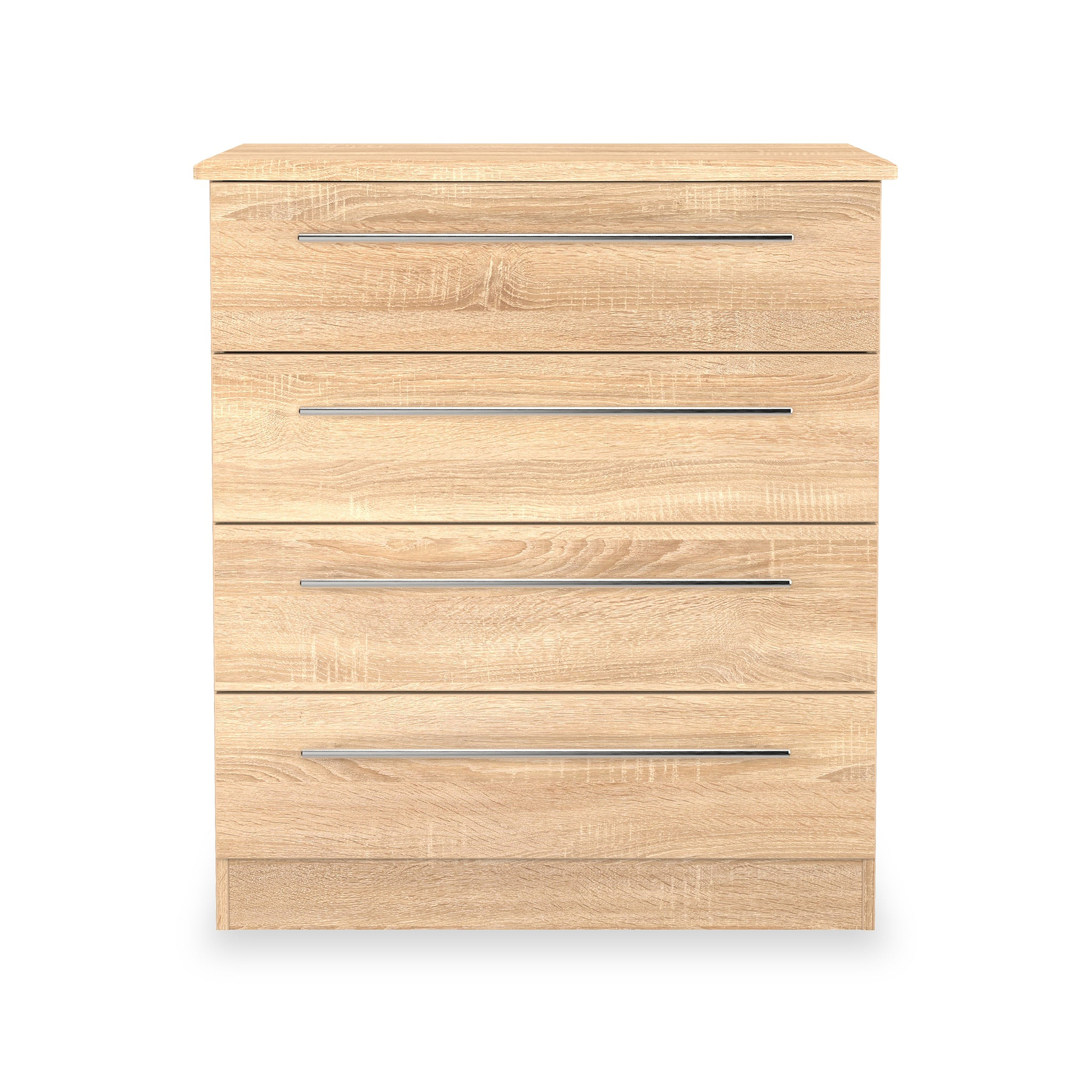 Bramwell 4 Drawer Chest Oak from Roseland Furniture