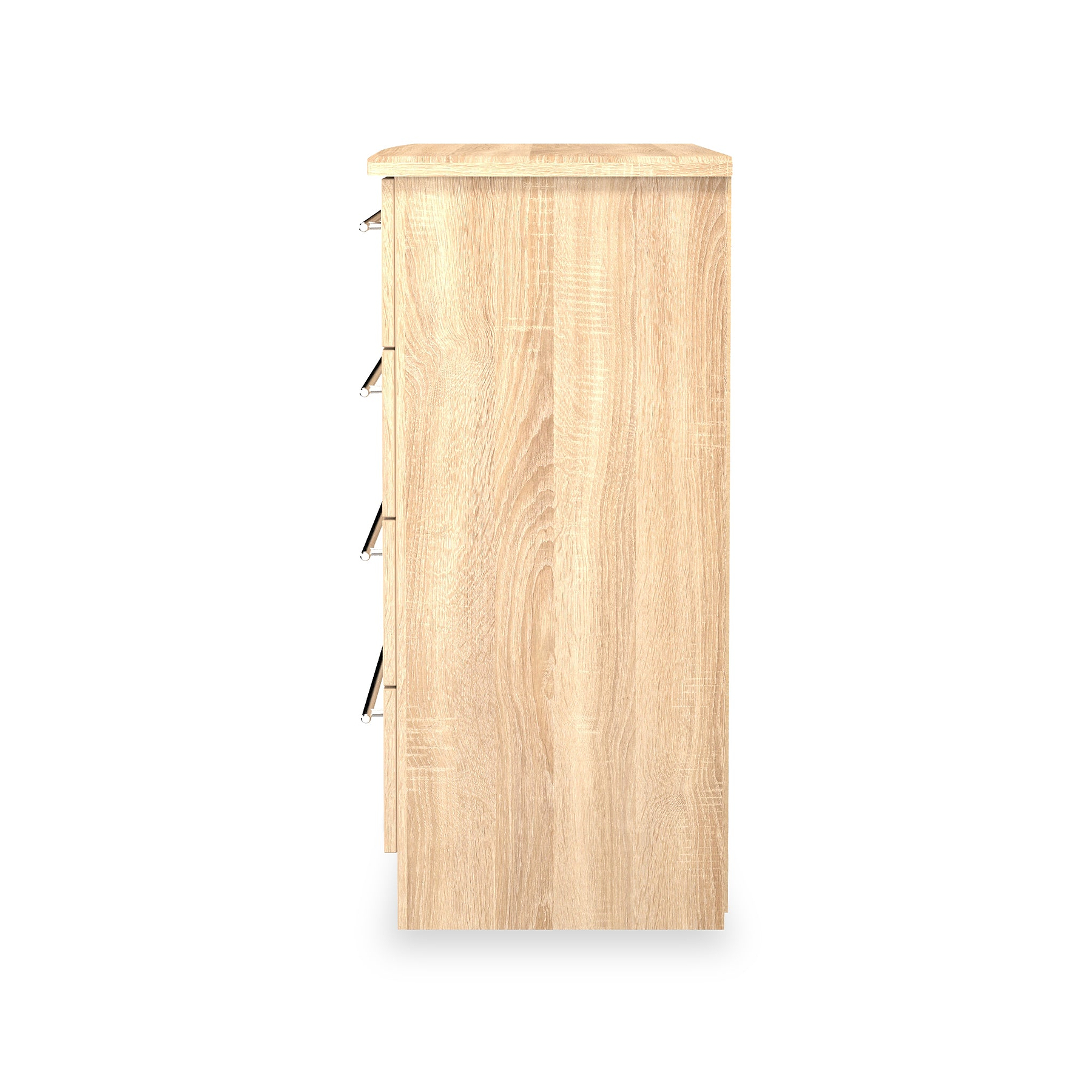 Bramwell 4 Drawer Chest Oak from Roseland Furniture