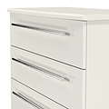 Bramwell 4 Drawer Chest Grey from Roseland Furniture
