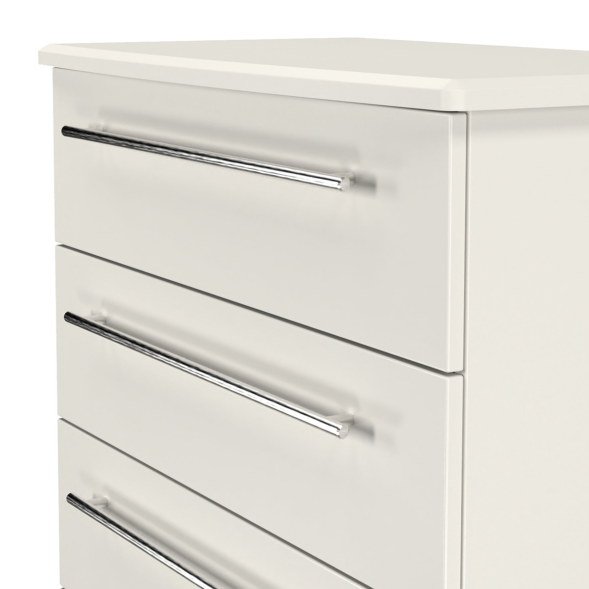 Bramwell 4 Drawer Chest Grey from Roseland Furniture