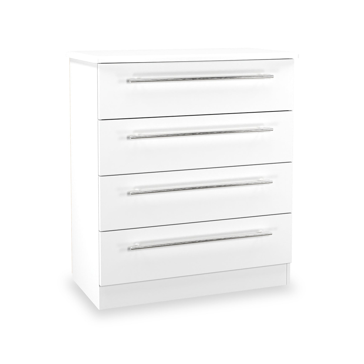 Bramwell 4 Drawer Chest White from Roseland Furniture