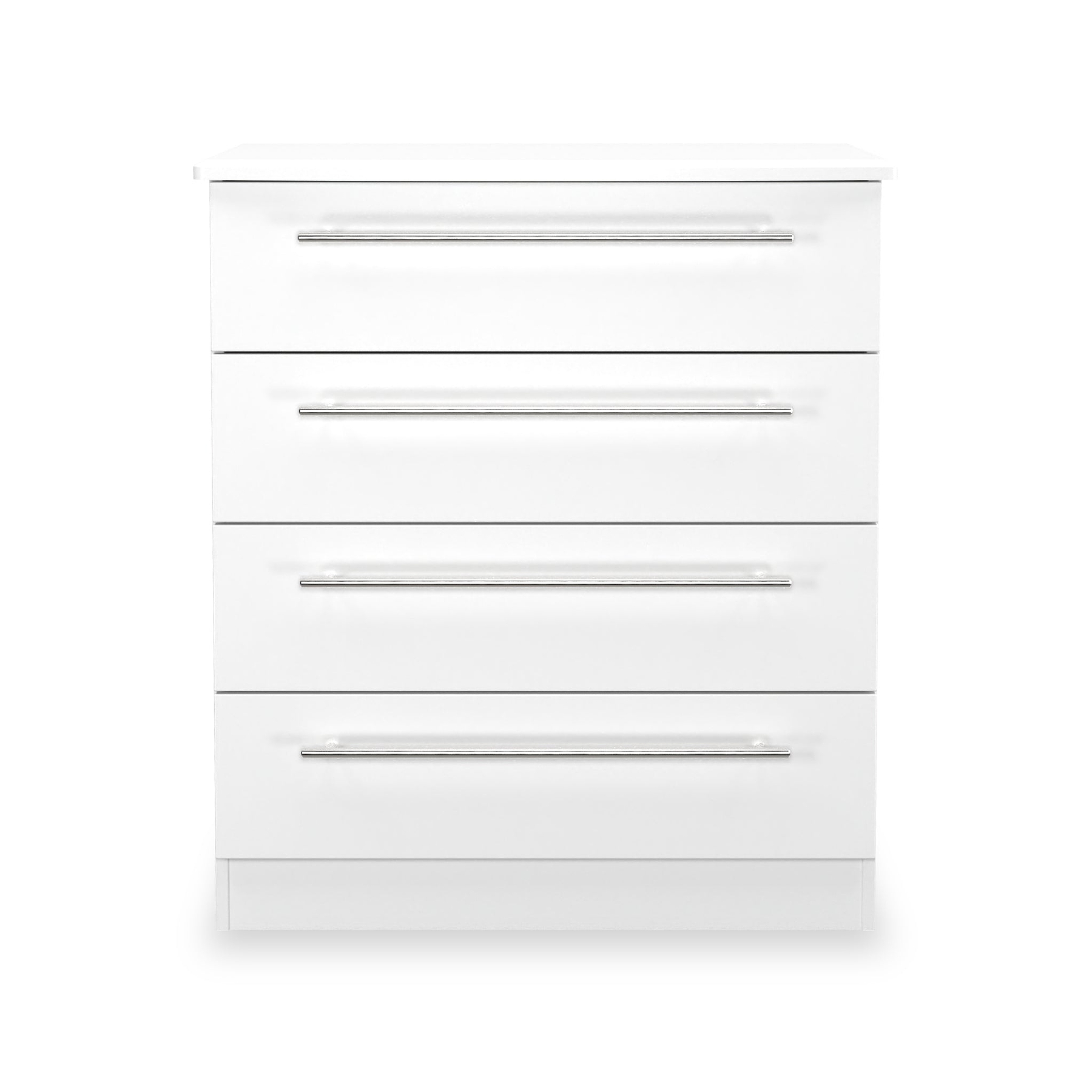 Bramwell 4 Drawer Chest White from Roseland Furniture