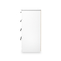 Bramwell 4 Drawer Chest White from Roseland Furniture