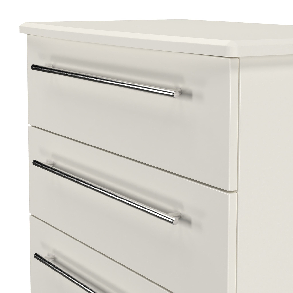 Bramwell 5 Drawer Chest Grey from Roseland Furniture