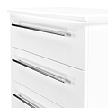 Bramwell 5 Drawer Chest White from Roseland Furniture