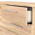 Bramwell 6 Drawer Chest Oak from Roseland Furniture