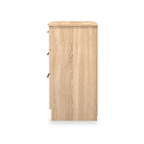 Bramwell 6 Drawer Chest Oak from Roseland Furniture