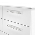 Bramwell 6 Drawer Chest White from Roseland Furniture