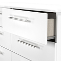 Bramwell 6 Drawer Chest White from Roseland Furniture