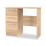 Bramwell 3 Drawer Dressing Table Oak from Roseland Furniture