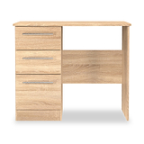 Bramwell 3 Drawer Dressing Table Oak from Roseland Furniture