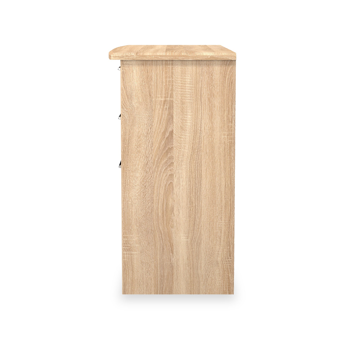 Bramwell 3 Drawer Dressing Table Oak from Roseland Furniture