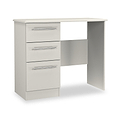 Bramwell 3 Drawer Dressing Table Grey from Roseland Furniture