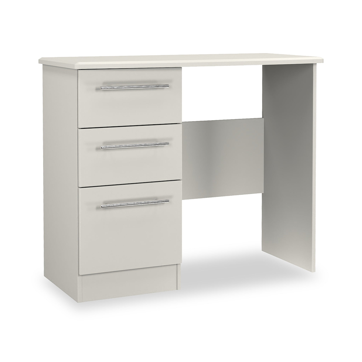 Bramwell 3 Drawer Dressing Table Grey from Roseland Furniture