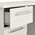 Bramwell 3 Drawer Dressing Table Grey from Roseland Furniture