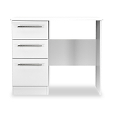 Bramwell 3 Drawer Dressing Table White from Roseland Furniture