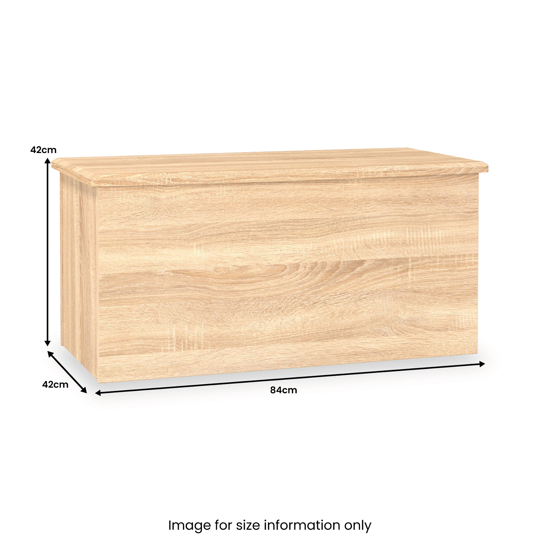 Bramwell Blanket Box Oak from Roseland Furniture