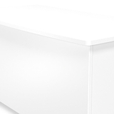 Bramwell Blanket Box White from Roseland Furniture