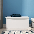 Bramwell Blanket Box White from Roseland Furniture