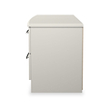 Bramwell 4 Drawer Low Storage Grey from Roseland Furniture