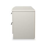 Bramwell 4 Drawer Low Storage Grey from Roseland Furniture