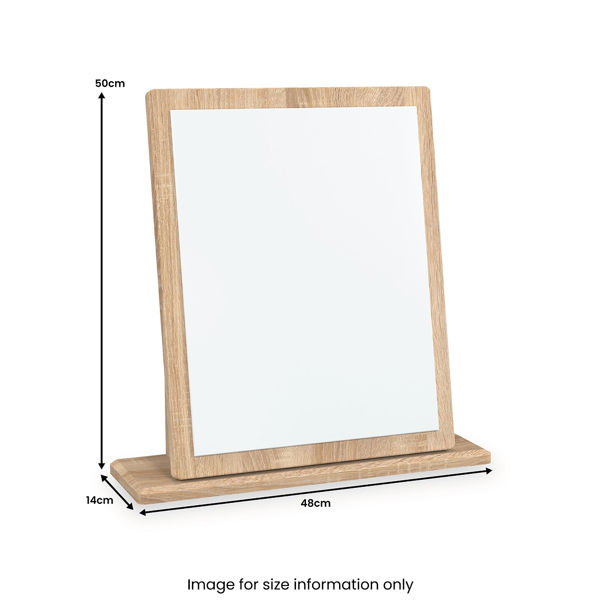 Bramwell Mirror Oak from Roseland Furniture