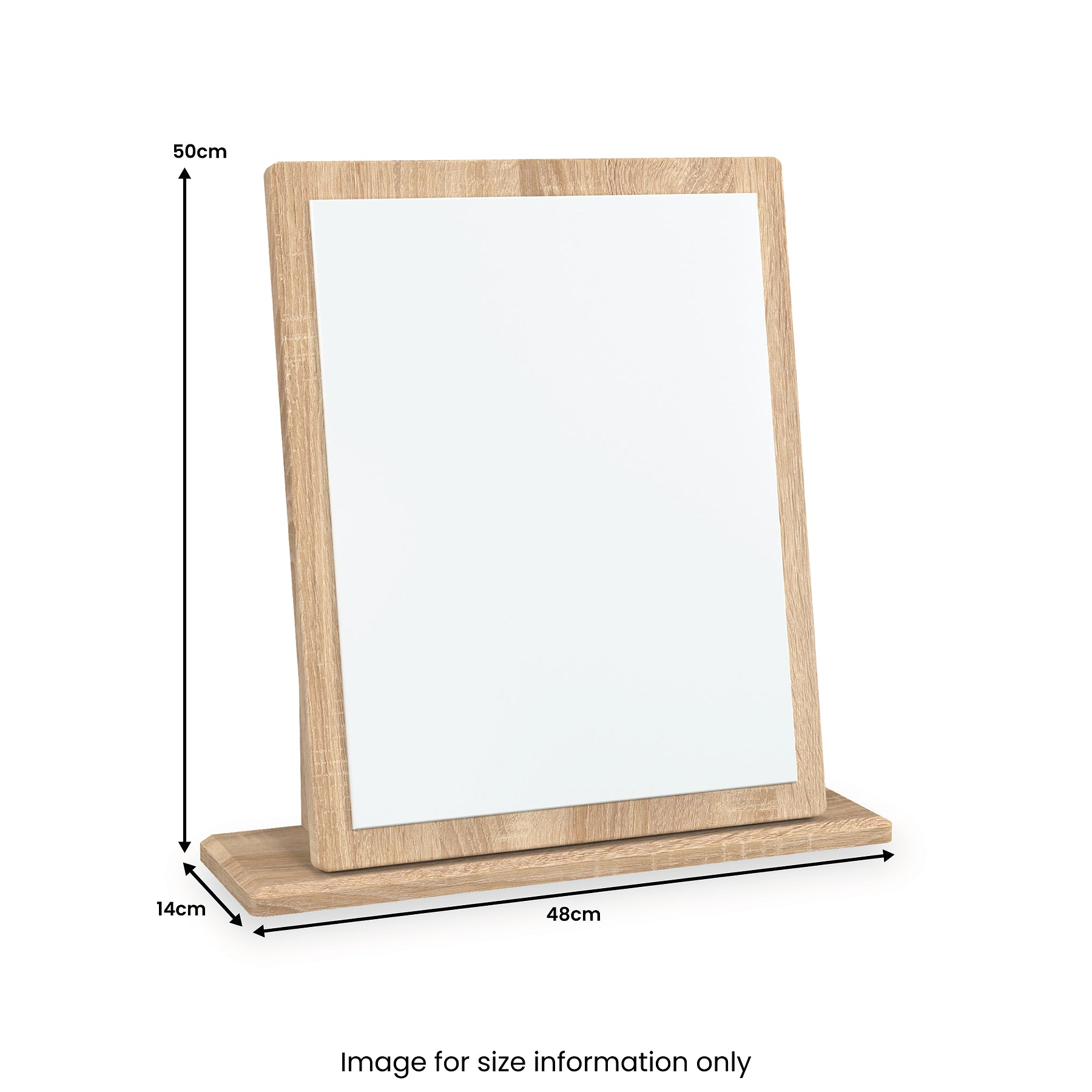 Bramwell Mirror Oak from Roseland Furniture