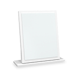 Bramwell Mirror White from Roseland Furniture