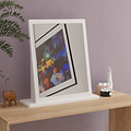 Bramwell Mirror White from Roseland Furniture