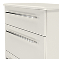 Bramwell 3 Drawer Deep Chest Grey from Roseland Furniture