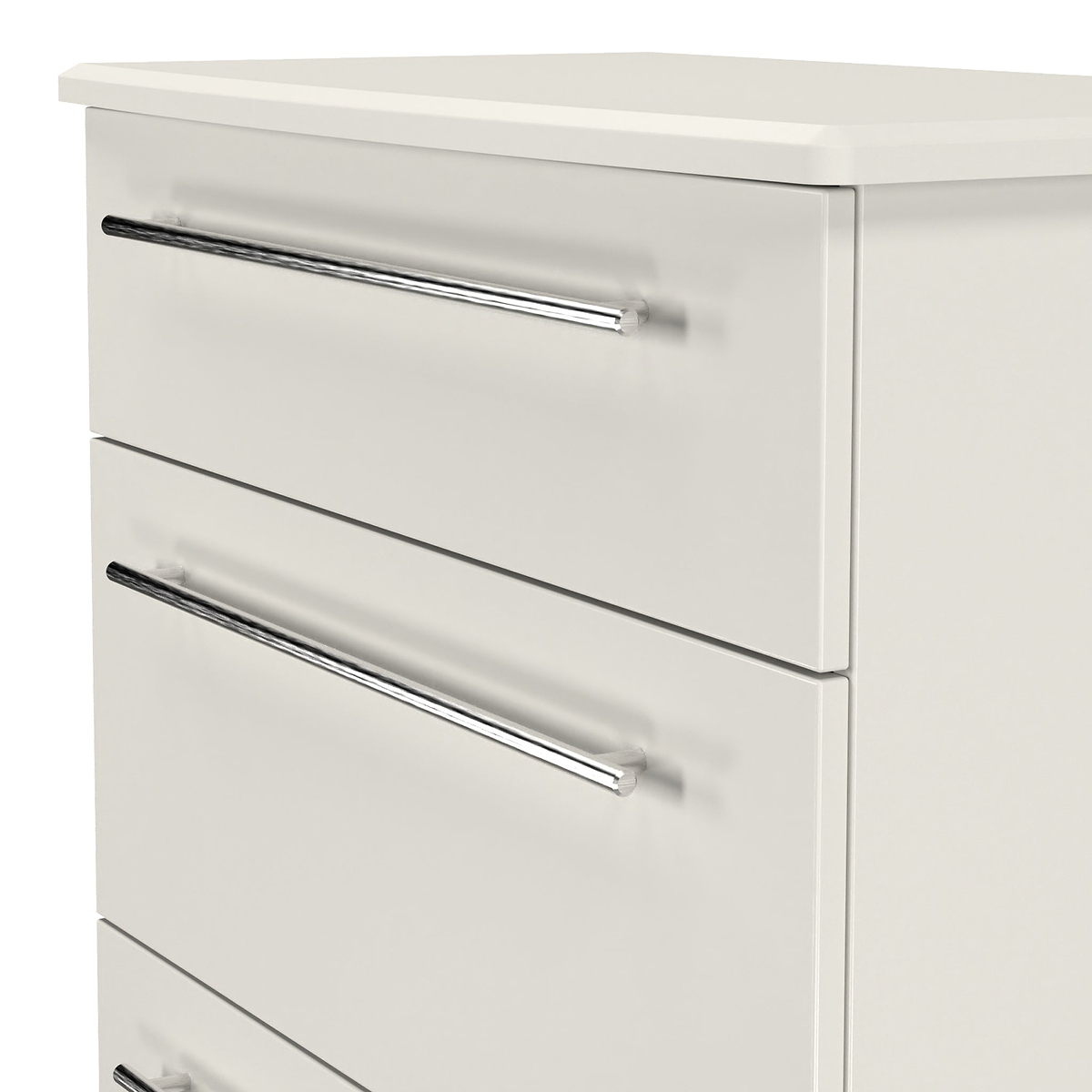 Bramwell 3 Drawer Deep Chest Grey from Roseland Furniture