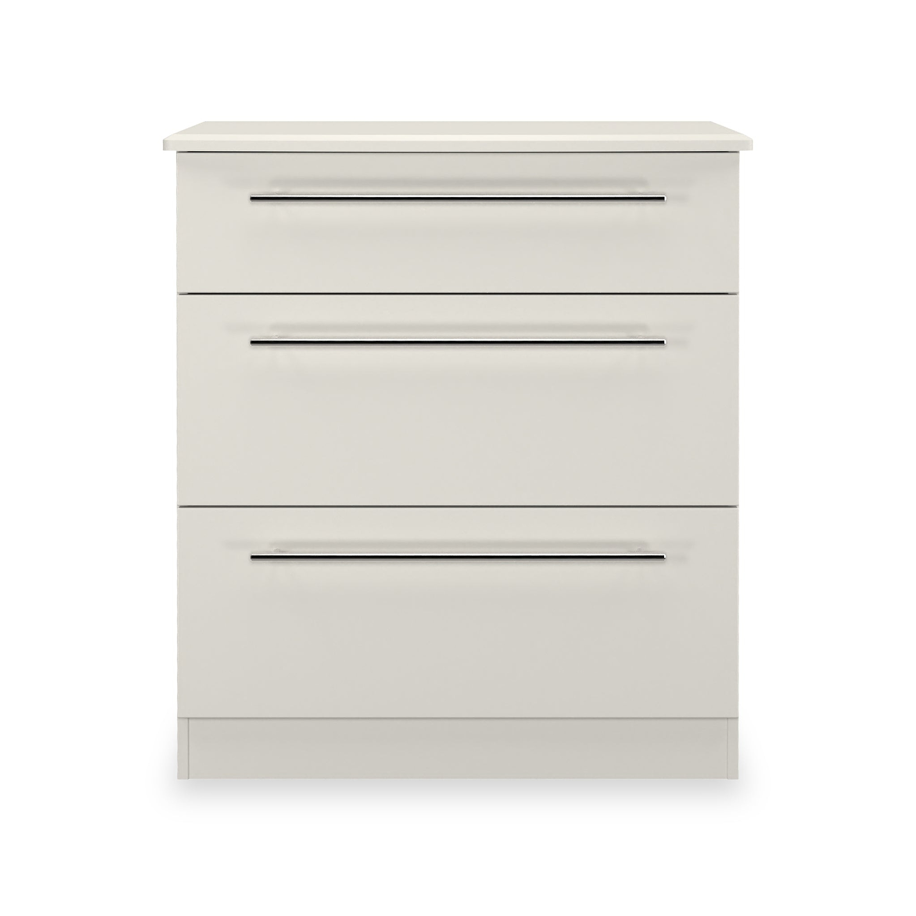Bramwell 3 Drawer Deep Chest Grey from Roseland Furniture