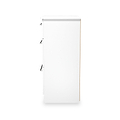 Bramwell 3 Drawer Deep Chest White from Roseland Furniture