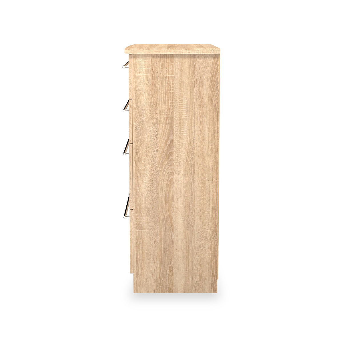 Bramwell 4 Drawer Deep Chest Oak from Roseland Furniture