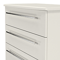 Bramwell 4 Drawer Deep Chest Grey from Roseland Furniture
