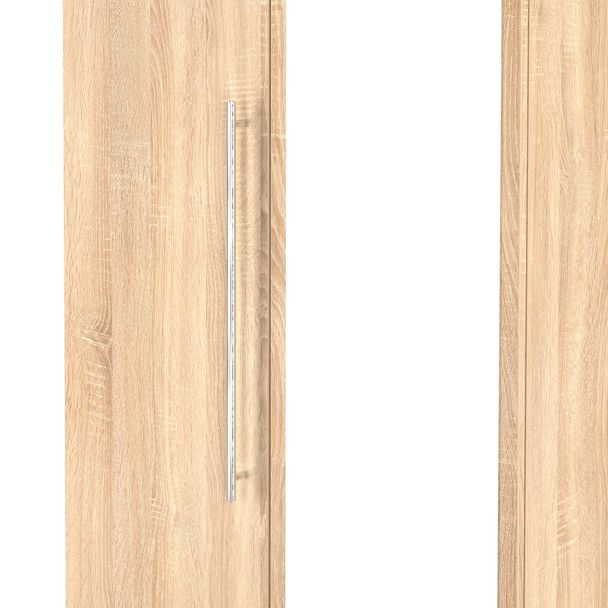 Bramwell Double Mirrored Wardrobe Oak from Roseland Furniture