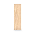 Bramwell Double Mirrored Wardrobe Oak from Roseland Furniture