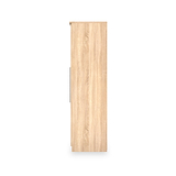 Bramwell Double Mirrored Wardrobe Oak from Roseland Furniture