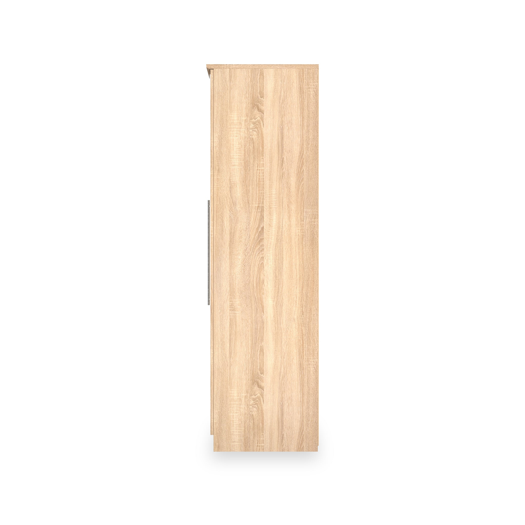 Bramwell Double Mirrored Wardrobe Oak from Roseland Furniture
